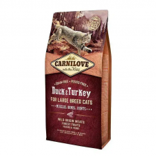 Carnilove Duck Turkey for Large Breed Cats (Каренілав Лардж Ранок Катка й Індичка) корм для котів великих порід