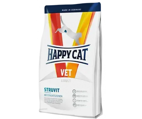 Happy Cat VET Diet Struvit (Хэппи Кэт Вет Диет Струвит) сухой корм для котов с мочекаменной болезнью 4 кг.