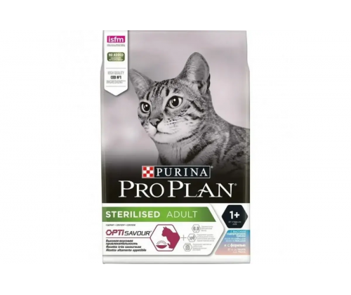 Purina Pro Plan Sterilised Senses (Про План Стерилізед Сеннес Треска і Форель) корм для котів стерильних 10 кілограмів.