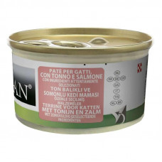 Purina Pro Plan Sterilised (Про План Стерилизед Лосось Паштет/Кусоч.) консерва для котов кастриров. 12шт х 85г