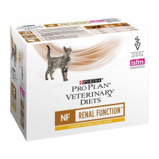 Pro Plan Veterinary Diets NF Renal Function Курка (Про План Ветеринарі) корм для котів для нирок 10 шт. х 85г