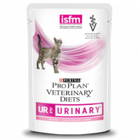 Purina Pro Plan Veterinary Diets Urinary Лосось(Про План Ветеринарі УР) корм для котів від каменів 10шт х 85г