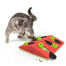 Интерактивная игрушка Арбуз головоломка для лакомств для котов Nina Ottosson Puzzle Play Melon (Нина Оттоссон)