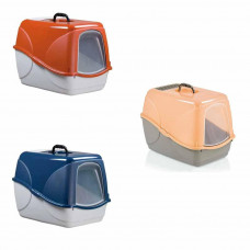 Закритий туалет — бокс для котів Fop Buffy (Фоп Баффі) Кораловий