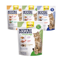 GimCat Nutri Pockets Country Mix (ДжимКет Кантрі Мікс) Ласощі для котів з качкою, яловичиною й індичкою