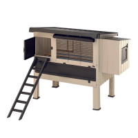 Пластиковый домик для кур Ferplast Happy Farm 120 (Ферпласт Хеппи Фарм 120)