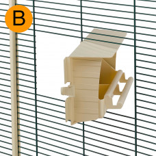 Поворотна годівниця для вольєрів для канарок і екзотичних птахів Ferplast Brava 6 (Ферпласт Брава 6)