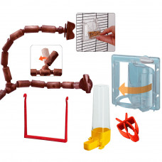 Дерев'яна клітина для канарейок і маленьких птахів Ferplast Giulietta (Ферпласт Джульєтта) 69 x 34,5 x h 58 см - 5