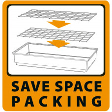 Клітина для канареї, папуг і маленьких птахів Ferplast Palladio (Ферпласт Палладіо) 33 х 59 x h 69 см - 4