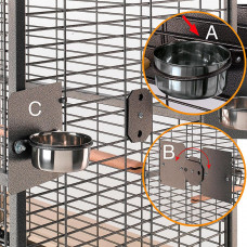 Вол'єр для папуг та інших птахів Ferplast Expert (Ферпласт Eксперт) 124,5 x 100 x 156 см - 100