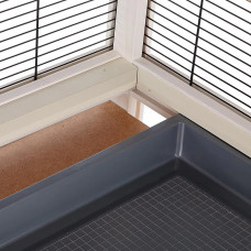 Дерев'яний вольєр для канарок, папуг і маленьких птахів Ferplast Wilma Large (Ферпласт Вілма Лардж)