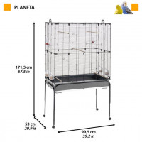 Велика клітка-вольєр для папуг, канарок та інших птахів Ferplast Planeta (Ферпласт Планета)