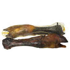 Натуральное лакомство для собак сушеная нога бычка с жилой 