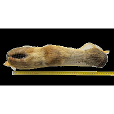 Лакомство для собак сушеная нога бычка долгая с шерстью 