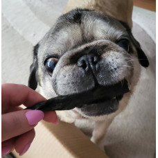 Натуральное лакомство для собак печень молодого теленка сушеная 