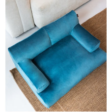 Лежак для собак и котов Happy Peppy (Хэппи Пеппи) Lounge Синий