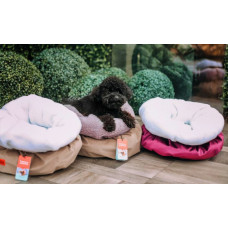 Лежак для собак и котов Happy Peppy (Хэппи Пеппи) Lotos Бежевый