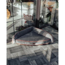 Лежак для собак и котов Happy Peppy (Хэппи Пеппи) Happy Corner Бежевый