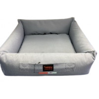 Автокресло для собак Happy Peppy (Хэппи Пеппи) DogWay Серый, 45 х 60 см.