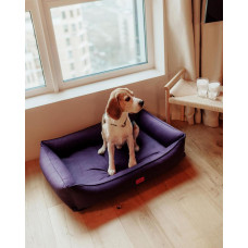 Лежак для собак и котов Happy Peppy (Хэппи Пеппи) Dolce Vita 45х60 см, Фиолетовый