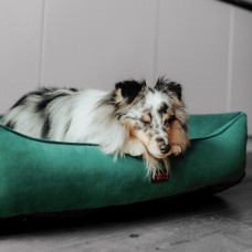 Лежак для собак и котов Happy Peppy (Хэппи Пеппи) Dolce Vita 30х45 см, Зеленый
