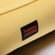 Лежак для собак и котов Happy Peppy (Хэппи Пеппи) Dolce Vita 30х45 см, Желтый