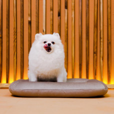 Лежак для собак и котов Happy Peppy (Хэппи Пеппи) Cloud 55х70 см, Серый