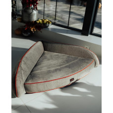 Лежак для собак и котов Happy Peppy (Хэппи Пеппи) Happy Corner Бежевый