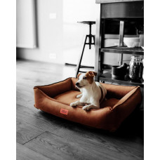 Лежак для собак и котов Happy Peppy (Хэппи Пеппи) Dolce Vita 30х45 см, Коричневый