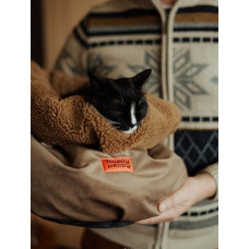 Лежак для собак и котов Happy Peppy (Хэппи Пеппи) Lotos Бежевый