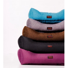 Лежак для собак и котов Happy Peppy (Хэппи Пеппи) Sofa Рогожка 45х60 см, Розовый