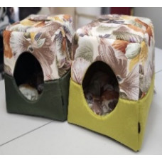 Домик трансформер для собак и котов Happy Peppy (Хэппи Пеппи) Smart Home 40 х 40 х 40 см, Орхидея