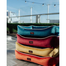 Лежак для собак и котов Happy Peppy (Хэппи Пеппи) Grand 40 х 50 см, Бордовый