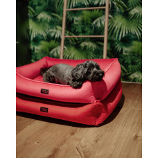 Лежак для собак и котов Happy Peppy (Хэппи Пеппи) Dolce Vita 40х50 см, Красный