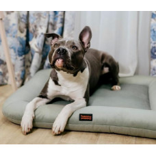 Лежак для собак и котов Happy Peppy (Хэппи Пеппи) Cloud 55х70 см, Серый