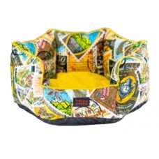 Лежак для собак и котов Happy Peppy (Хэппи Пеппи) Voyage business 70 х 70 см.