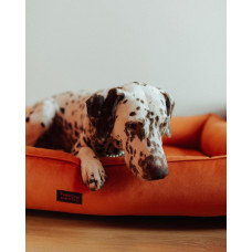 Лежак для собак и котов Happy Peppy (Хэппи Пеппи) Dolce Vita 30х45 см, Оранжевый