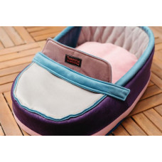 Лежак для собак и котов Happy Peppy (Хэппи Пеппи) Slipper Фиолетовый