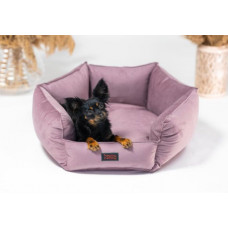 Лежак для собак и котов Happy Peppy (Хэппи Пеппи) Voyage 60 х 60 см., Фиолетовый