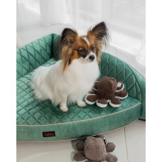Лежак для собак и котов Happy Peppy (Хэппи Пеппи) Happy Corner Зеленый