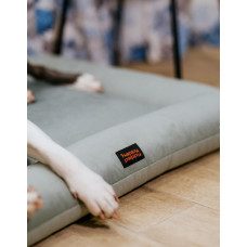 Лежак для собак и котов Happy Peppy (Хэппи Пеппи) Cloud 55х70 см, Серый