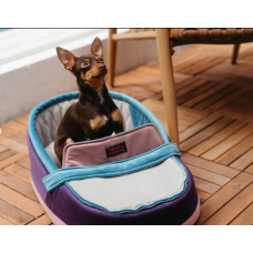 Лежак для собак и котов Happy Peppy (Хэппи Пеппи) Slipper Фиолетовый