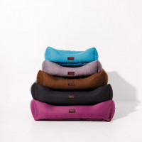 Лежак для собак и котов Happy Peppy (Хэппи Пеппи) Sofa Рогожка 80х120 см, Бежевый