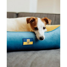 Лежак для собак и котов Happy Peppy (Хэппи Пеппи) Патріот