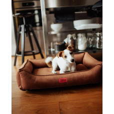 Лежак для собак и котов Happy Peppy (Хэппи Пеппи) Dolce Vita 30х45 см, Коричневый