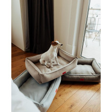 Лежак для собак и котов Happy Peppy (Хэппи Пеппи) Dolce Vita 30х45 см, Бежевый