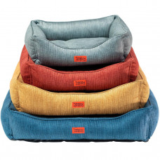 Лежак для собак и котов Happy Peppy (Хэппи Пеппи) MUR MUR GlaMURR 60х90 см, Красный