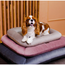 Лежак для собак и котов Happy Peppy (Хэппи Пеппи) Cloud 55х70 см, Красный