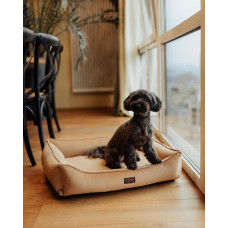 Лежак для собак и котов Happy Peppy (Хэппи Пеппи) Dolce Vita 30х45 см, Бежевый