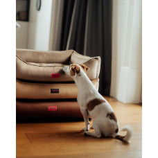 Лежак для собак и котов Happy Peppy (Хэппи Пеппи) Dolce Vita 30х45 см, Светло-коричневый